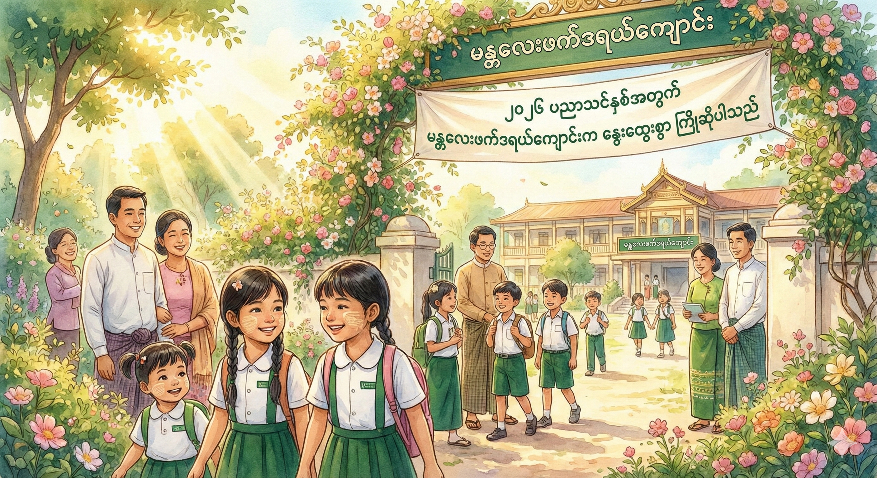 ၂၀၂၆ ပညာသင်နှစ်အတွက် မန္တလေးဖက်ဒရယ်ကျောင်းက နွေးထွေးစွာ ကြိုဆိုပါသည်